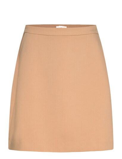 Soaked in Luxury Slcorinne Aline Skirt Beige S Soaked in Luxury Slcorinne Aline Skirt Beige S