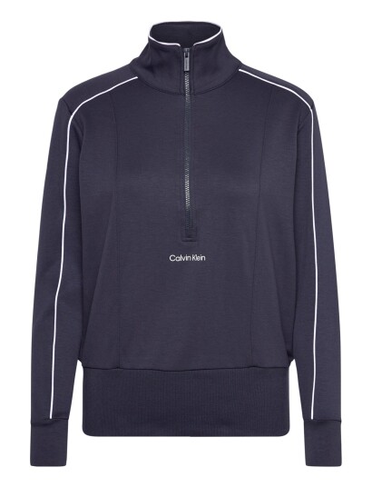 Calvin Klein Golf Quinta Quarter Zip Top Navy 18