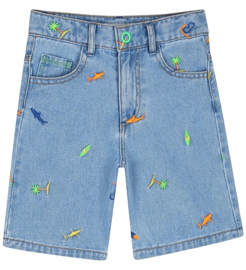 Billieblush Denim Bermuda Shorts Blue 128 Billieblush Denim Bermuda Shorts Blue 128