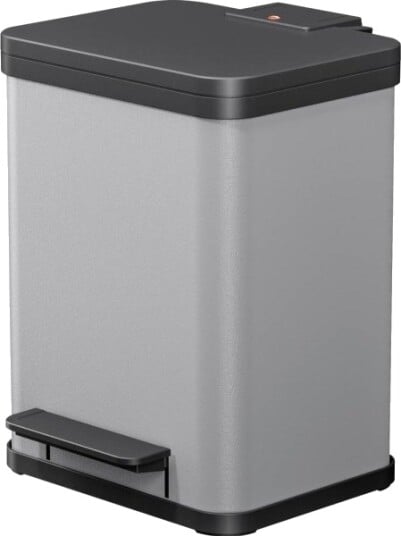 Avfallsbeholder Hailo Öko Uno Plus M Light Grey Matt