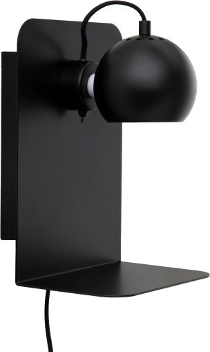 Frandsen BALL USB WALL LAMP - MATT BLACK Frandsen BALL USB WALL LAMP - MATT BLACK