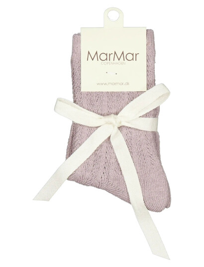 MarMar Copenhagen Knee Socks Pointelle Beige 31-33 MarMar Copenhagen Knee Socks Pointelle Beige 31-33