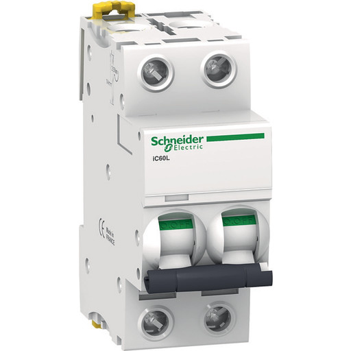 Schneider Electric Acti9 ic60l 2p 2a c miniature circuit br (3606480084256)