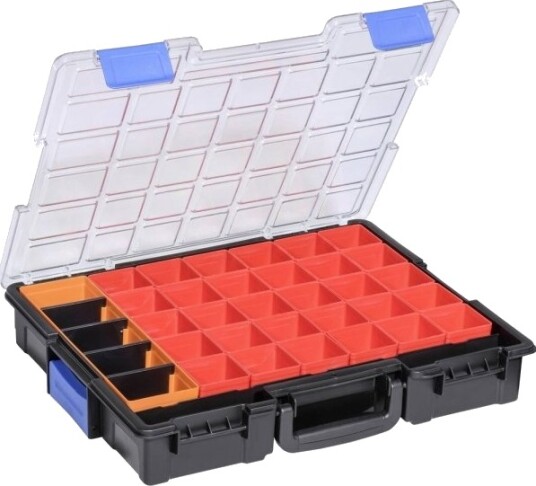 Allit Europlus Pro K44/36 Sortimentskoffert B X H X D 440 X 76 X 355 Mm Antall Rom: 36 1 Stk 454250 Allit Europlus Pro K44/36 Sortimentskoffert B X H X D 440 X 76 X 355 Mm Antall Rom: 36 1 Stk 454250
