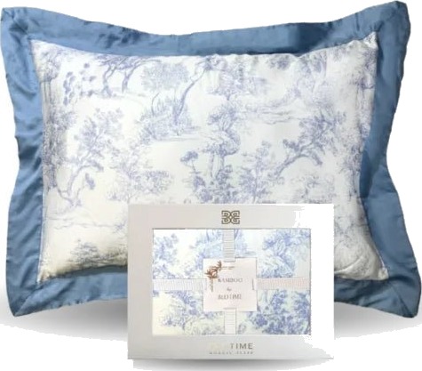 Bambus Sengesett Toile de Jouy Bambus Sengesett Toile de Jouy