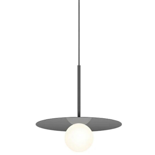 Pablo Designs Bola Disc Pendel 30,5 Cm Pendellamper Rustfritt Stål Gun Metal BOLA 12 DTW GUN EU