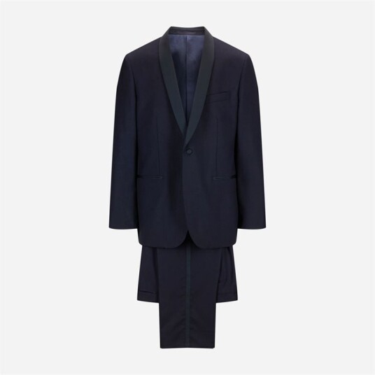 Atelier Munro Tuxedo Shawl Collar - Midnight Blue