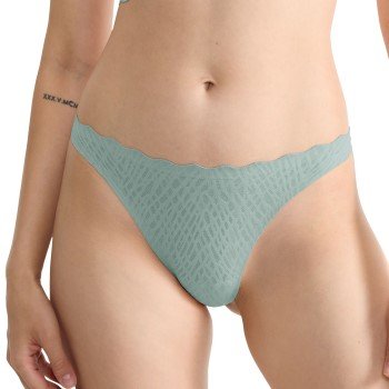 Sloggi Truser ZERO Feel Bliss String Brief Lysegrønn Large Dame Sloggi Truser ZERO Feel Bliss String Brief Lysegrønn Large Dame