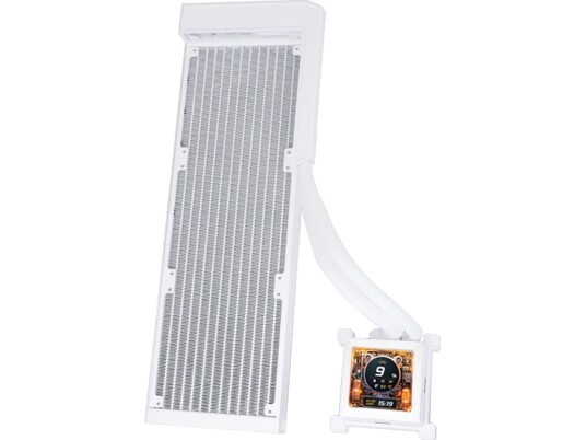 Lian Li Hydroshift Lcd 360 Fanless - Væskekjølesystem For Prosessor - (For: Lga1700, Am4, Am5, Lga1851) - Hvit