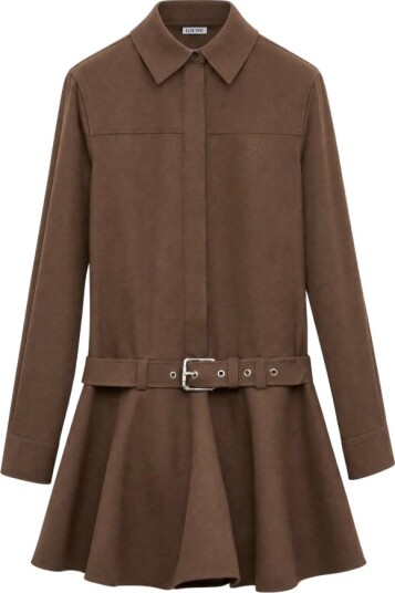 Loewe Dame Kjoler Brun S,
