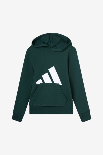 Adidas Sport Performance Hettegenser J BL FT HD 280 Grønn Adidas Sport Performance Hettegenser J BL FT HD 280 Grønn