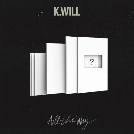 K.Will All The Way incl. Photobook, 2 Photocards, 4 Postcards + Folded Poster CD K.Will All The Way incl. Photobook, 2 Photocards, 4 Postcards + Folded Poster CD