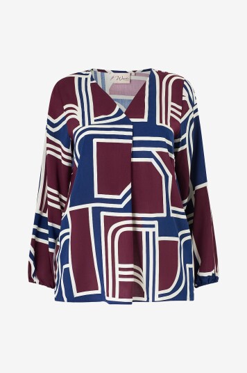 Wasabiconcept Bluse Wa natalie 2 Blå
