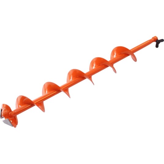 Hurricane Ice Drill X58 nedre del ekskl. håndtak 130 mm