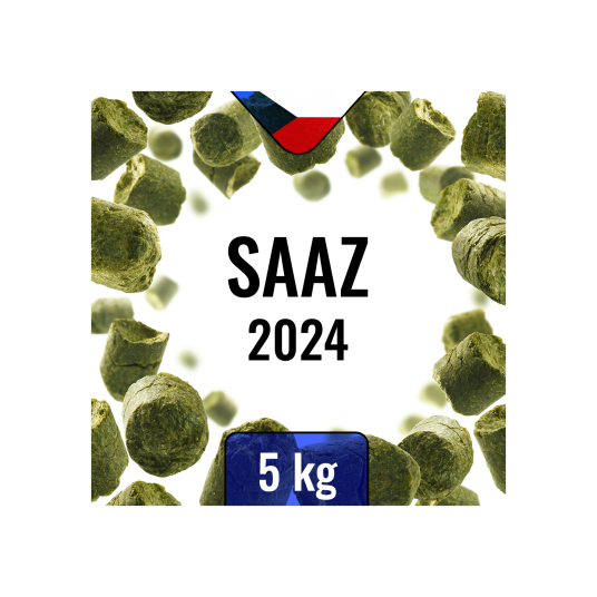 Humle Saaz 2024 5 kg 29% Alfasyre