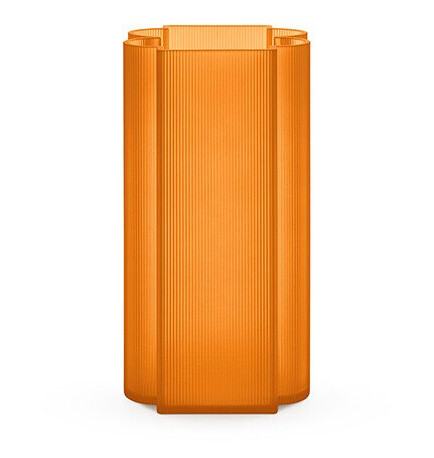 Kartell Okra Vase Tall Orange Lampemesteren Kartell Okra Vase Tall Orange Lampemesteren