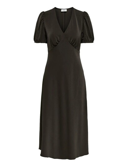 JDY Jdyaya Life S/S Midi Dress Wvn Dia Brown M JDY Jdyaya Life S/S Midi Dress Wvn Dia Brown M
