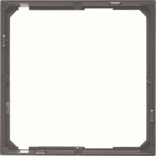 Hager Adapter 11091606 For Midtbrikke, S1 Antrasitt