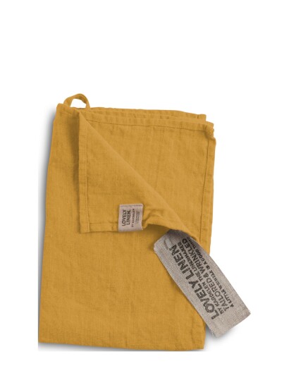 Lovely Linen Lovely Guest Towel - Yellow - 35X50CM