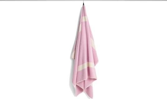 Stripe Bath Towel 100x150 cm Cool Pink Stripe Bath Towel 100x150 cm Cool Pink