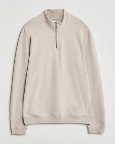 Bread & Boxers Loungewear Half Zip Greige Bread & Boxers Loungewear Half Zip Greige