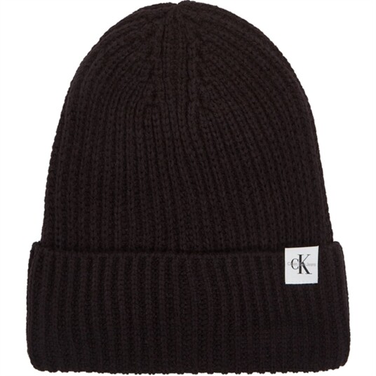 Calvin Klein Monogram Rib Beanie Ck Black L/XL