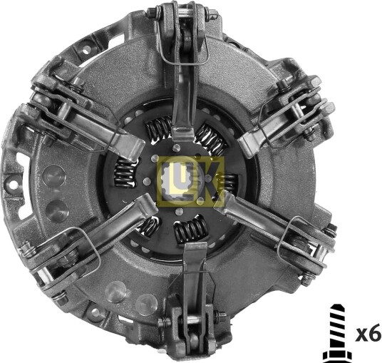 Trykkplate, clutch LuK 228 0194 10
