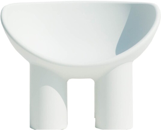 Driade Driade Roly Poly Chair Concrete Lenestoler Faye Toogood Grå