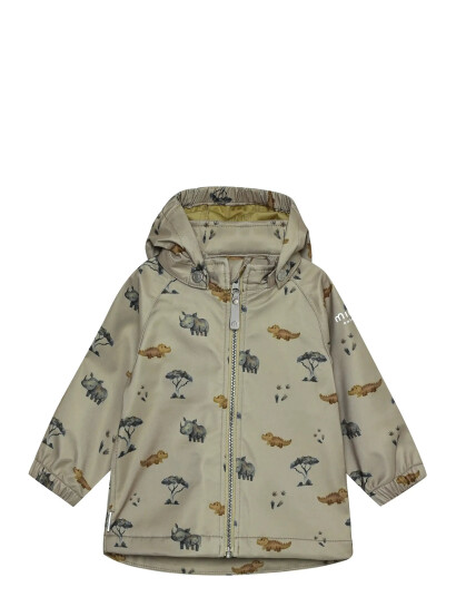 Minymo Softshell Jacket Aop Beige 80