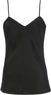 Damella Silk Camisole Svart silke Small Dame
