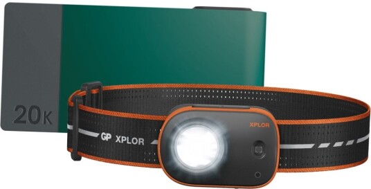 GP Powerbank 20000 mAh and Headlamp PHR16 Bundle