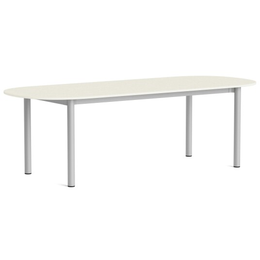 Hay Annex Bord Avlang 95x240 cm Aluminium / Cotton Cream Hay Annex Bord Avlang 95x240 cm Aluminium / Cotton Cream