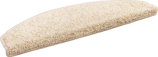 Selvlimende trappematter 15 pcs Lys Brun 80 x 24,5 x 3,5 cm