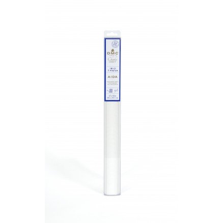 DMC AIDA Broderistoff Bomull Ivory 7tr 18 Count 38,1x45,7cm