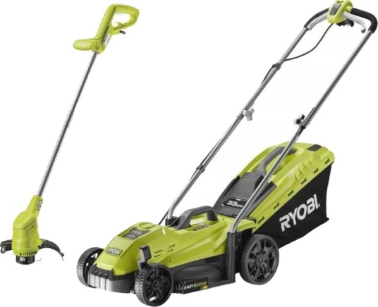 Ryobi RLM3313A Gressklipper og gresstrimmer 1300W 33 cm klippebredde inkl. 290W gresstrimmer Ryobi RLM3313A Gressklipper og gresstrimmer 1300W 33 cm klippebredde inkl. 290W gresstrimmer