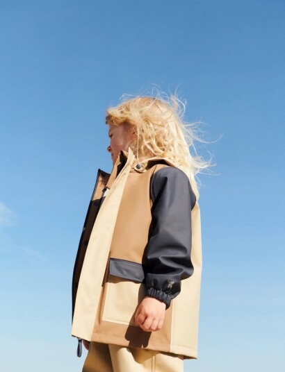 Wheat Rainwear Otu Jacket Multi/patterned 98