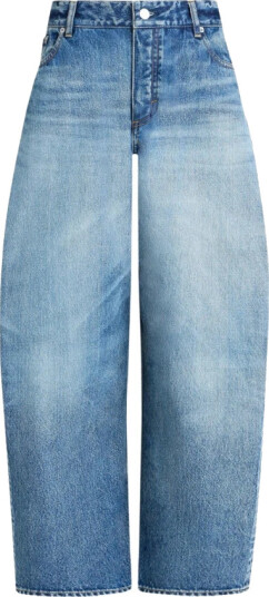 Alaïa Dame Jeans Blå W24,