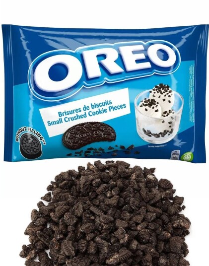 Oreo Crushed Cookie Crumbs   Pose med Knuste Oreobiter 400 gram
