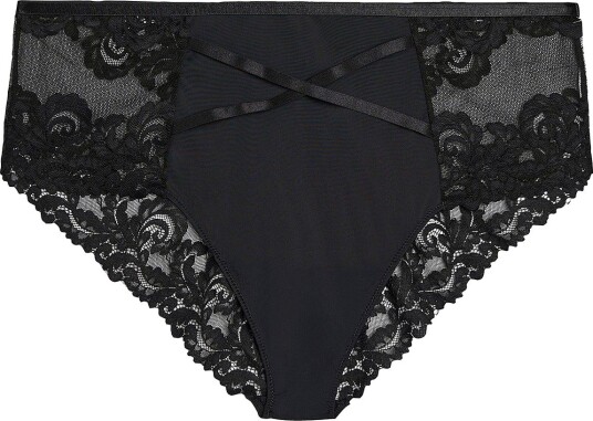 Zizzi Hipstertruse Landry Rw Brief Svart