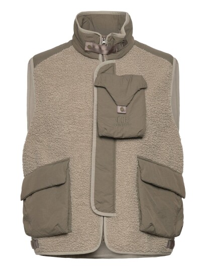 C.P. Company Polar Shell Vest Khaki green L C.P. Company Polar Shell Vest Khaki green L