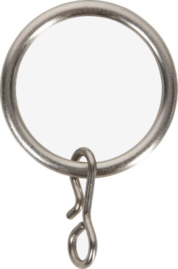 Hasta Gardinring 10 stk/frp Sølv