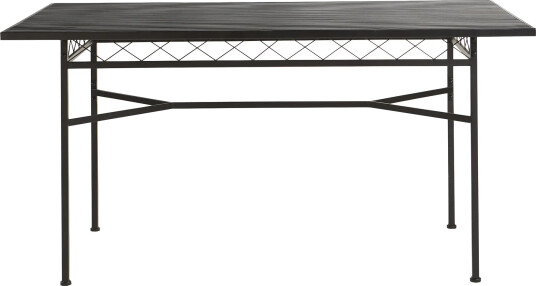Lene Bjerre Gardia hagebord 85x150 cm Svart Lene Bjerre Gardia hagebord 85x150 cm Svart