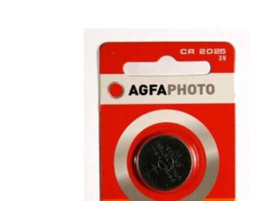 Agfa Photo CR2025 3V Lithium Batteri 150 mAh for Universell Bruk Agfa Photo CR2025 3V Lithium Batteri 150 mAh for Universell Bruk