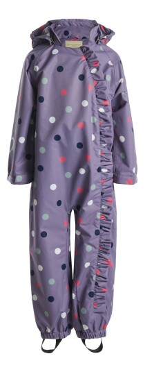 Petite Chérie Lily Skalldress Dots Lavender Gray 92