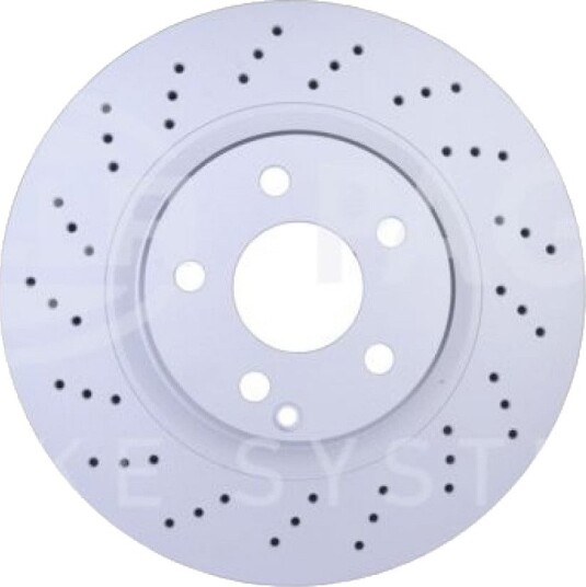 Bremseskive HELLA 8DD 355 127-461 Bremseskive HELLA 8DD 355 127-461