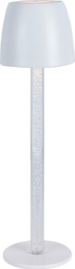 3W oppladbar LED bordlampe touch dimbar 310lm 3000K sort/transparent høyde 37cm Kulør : Varm 3W oppladbar LED bordlampe touch dimbar 310lm 3000K sort/transparent høyde 37cm Kulør : Varm