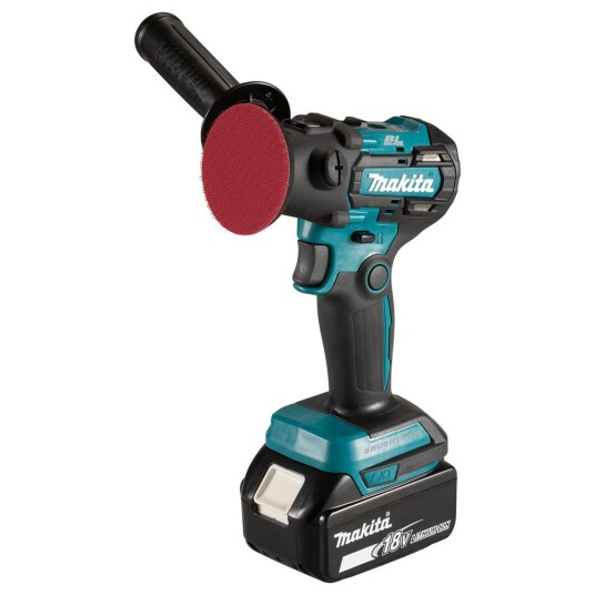 Makita DPV300Z 18V Polermaskin med 75mm Skivediameter og Antivibrasjonshåndtak Makita DPV300Z 18V Polermaskin med 75mm Skivediameter og Antivibrasjonshåndtak