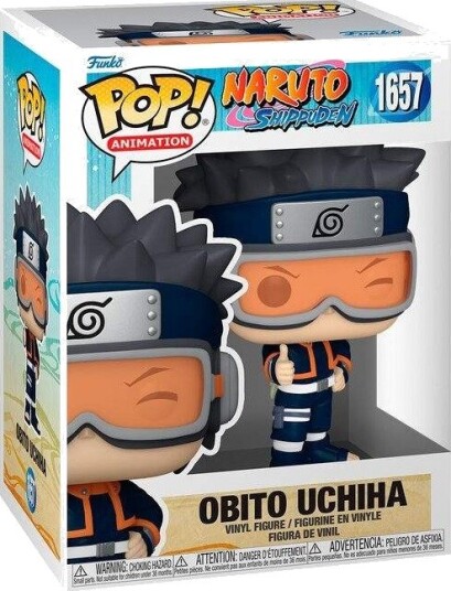 Northix Naruto Shippuden Obito Uchiha POP-figur 4-tommers samleobjekt