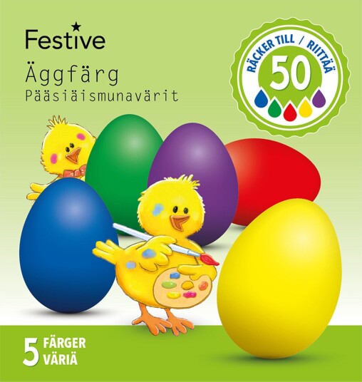 Hedlundgruppen Vannløselig Eggfarge 18158601 Hedlundgruppen Vannløselig Eggfarge 18158601