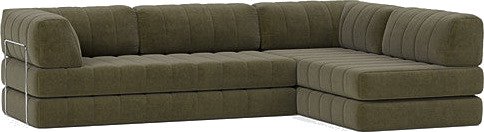CozyPad L formet sovesofa med armlener B 6002744 CozyPad L formet sovesofa med armlener B 6002744